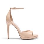 DREAM PAIRS Women's Heels, High Stilettos Ankle Strap Sexy Comfort Dress Shoes Wedding Bridal Pumps Sandals,Size 8,Nude,DWUMHS2565