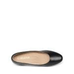 DREAM PAIRS Women's Mila Low Chunky Heel Pump Shoes,Size 8,Black/Pu,Mila