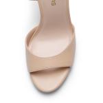 DREAM PAIRS Women's Heels, High Stilettos Ankle Strap Sexy Comfort Dress Shoes Wedding Bridal Pumps Sandals,Size 8,Nude,DWUMHS2565