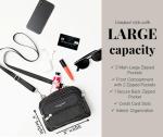Baggallini womens Triple Zip Travel Crossbody Handbags, Pacific, One Size US