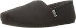 Skechers Women's Bobs Plush-Peace & Love Ballet Flat, Black, 8.5