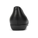 CLIFFS BY WHITE MOUNTAIN Clara Women's Ballet Flat, Black/Burnished/Smooth, 10 W