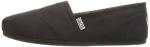 Skechers Women's Bobs Plush-Peace & Love Ballet Flat, Black, 8.5