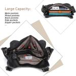 Angel Barcelo Hobo Purse and Handbag for Women PU Leather Purses for Women Black