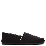 TOMS Women's, Alpargata Recycled Slip-On Solid Black 12 M