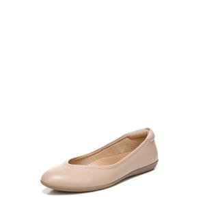 Naturalizer Women's Vivienne Ballet Flat Crème Brulee Leather 8 M