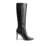 DREAM PAIRS Knee High Boots for Women, Sexy Pointed Toe Stiletto High Heel Boots, Fashion & Classic Dress Shoes,Size 8,Black-Pu,SDKB2311W