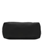 Hobo Shoulder Bag with Big Snap Hook Hardware (Black)