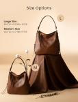 Handbags for Women Large Designer Ladies Hobo bag Bucket Purse Faux Leather