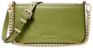 Michael Kors Women's Bryant Small Convertible Crossbody Bag, Gold-Tone Hardware/Meadow Green