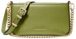 Michael Kors Women's Bryant Small Convertible Crossbody Bag, Gold-Tone Hardware/Meadow Green