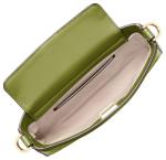 Michael Kors Women's Bryant Small Convertible Crossbody Bag, Gold-Tone Hardware/Meadow Green