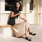 DREAM PAIRS Womens Ballet Mary Jane Flats, Comfortable Business Office Dress Shoes for Women Dressy and Work with Ankle Strap,Size 9.5,Black,SDFA2407W