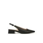 Naturalizer Womens Ginger Snip Toe Slingbacks Black 8 M