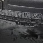 Calvin Klein Jade Tailored Satchel, Black/Silver,One Size