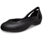 Crocs Women's Kadee Ballet Flats, Black, 8
