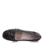 LifeStride Womens Diverse Flat, Black, 9 US