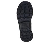 Skechers Women's EASY GOING - INTO FALL zip up bootie, Black, 8 M