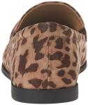 Amazon Essentials Women's Soft Moccasins Toe Loafer, Leopard Faux Microsuede, 8.5