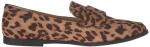 Amazon Essentials Women's Soft Moccasins Toe Loafer, Leopard Faux Microsuede, 8.5