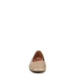 Vionic Womens Orinda Ballet Flat Gold Leather 9 M