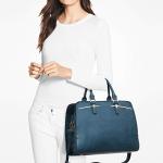 Women Handbag Wallet Tote Shoulder Hobo Bag Top Handle Satchel Purse Set 2pcs with 3 Compartments