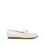 DREAM PAIRS Loafers for Women Casual Comfortable Slip On Flat Lightweight Leisure Work Shoe Comfort Walking Shoes,Size 10,White,DWUMSP2501