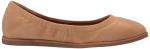 Lucky Brand Women's WIMMIE Ballet Flat, Light Brown, 8
