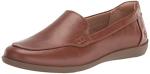 LifeStride Womens Nina Loafer Walnut Brown 9 M