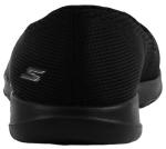 Skechers Performance Women's On-The-Go GO Walk Lite - Dreamer Ballet Flat, Black/Black,7 M US