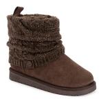 MUK LUKS Women's Laurel Fashion Boot, Brown Java, 8