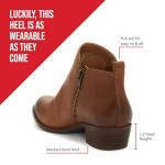 Lucky Brand Caramel Colored Ankle Boots for Women