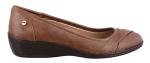 LifeStride Women's I-Loyal Flat, Dark Tan 2, 9 M US