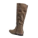 DREAM PAIRS Women's Wide Calf Knee High Pull On Fall Weather Winter Boots,Size 9,Wide/Calf/Khaki,BLVD-W