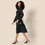 Amazon Essentials Women's Slingback Heels, Brown Patent, 12