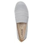 Life Stride Womens Next Level Sneaker Grey Knit 7.5 M