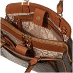 Calvin Klein Margot Textured Logo Emboss Satchel