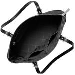 Michael Kors Jet Set East West Tote, Silver-Tone Hardware/Black