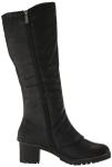 MUK LUKS Women's Lucy Lonnie Boots, Black, 6.5