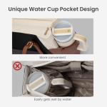 LOVEVOOK Laptop Tote Bag for Women With Large Cup Holder, Leather Work Tote Bag for Women,17.3 Inch Professional Computer Briefcase Business Teacher Commuter Shoulder Bag,Office Travel Gift