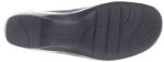 Clarks Women's May Marigold Slip-On Loafer, Black Leather, 9 M US