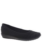 Easy Spirit Women's Acasia Flats, Black, 7 X-Wide