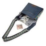 Wrangler Crossbody Bag for Women Western Aztec Crossbody Purse Meidum Shoulder Handbag Mom Purse with Wide Strap for Everyday Travel WG205-9360NY