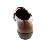 Easy Spirit Women's Aerilyn3 Loafer Flat, Cognac, 8