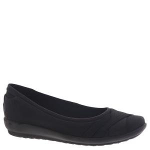 Easy Spirit Women's Acasia Flats, Black, 8