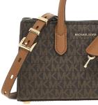 Michael Kors Scarlett Extra-Small Crossbody Bag, Gold-Tone Hardware/Brown/Acorn, One Size