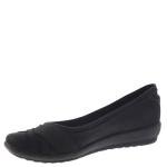 Easy Spirit Women's Acasia Flats, Black, 8