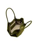 JW PEI Women's Hana Medium Faux Suede Tote Bag - Dark Olive