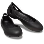 Crocs Women's Kadee Ballet Flats, Black, 10