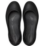 Crocs Women's Kadee Ballet Flats, Black, 10